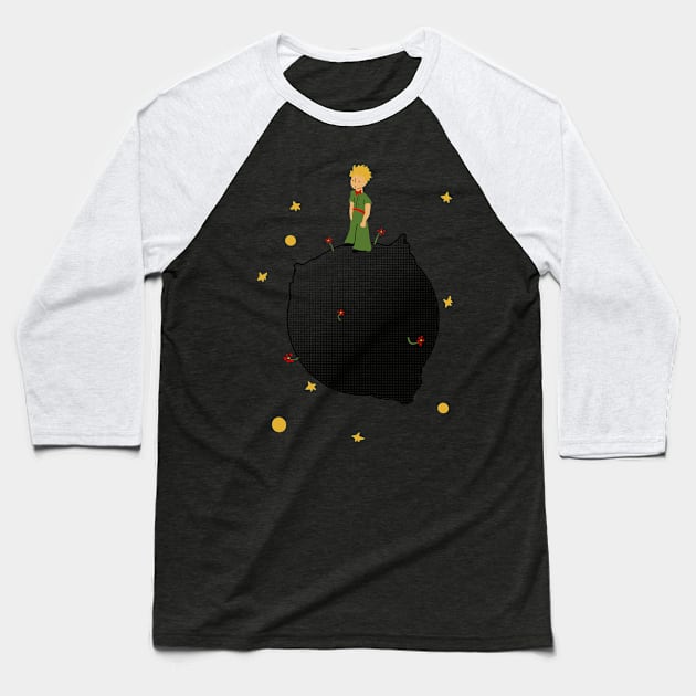 The Little Prince Baseball T-Shirt by ArthurBaroni